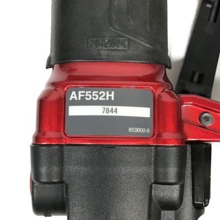 €€ MAKITA マキタ 高圧仕上釘打 55mm エアダスタ付 AF552H レッド