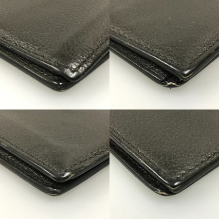  HERMES エルメス 2つ折り 長財布 札入れ シチズンツイル T刻印 ジャンク品 ブラック