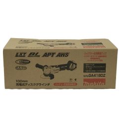 ## MAKITA マキタ 18V 100mm 充電式ディスクグラインダ GA418D Sランク