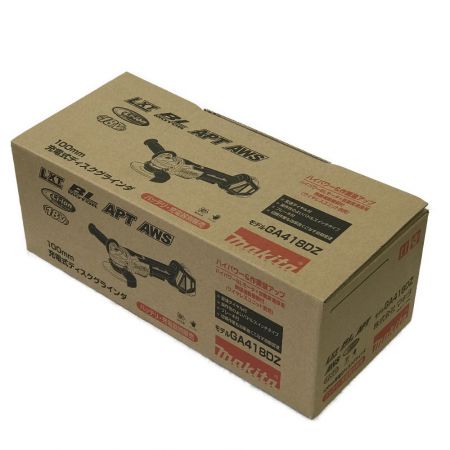  MAKITA マキタ 18V 100mm 充電式ディスクグラインダ GA418D