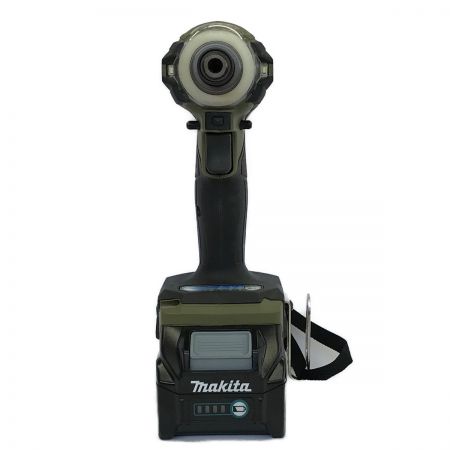  MAKITA マキタ 40Vmax 充電式インパクトドライバ TD001GRDXO オリーブ