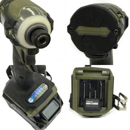  MAKITA マキタ 40Vmax 充電式インパクトドライバ TD001GRDXO オリーブ