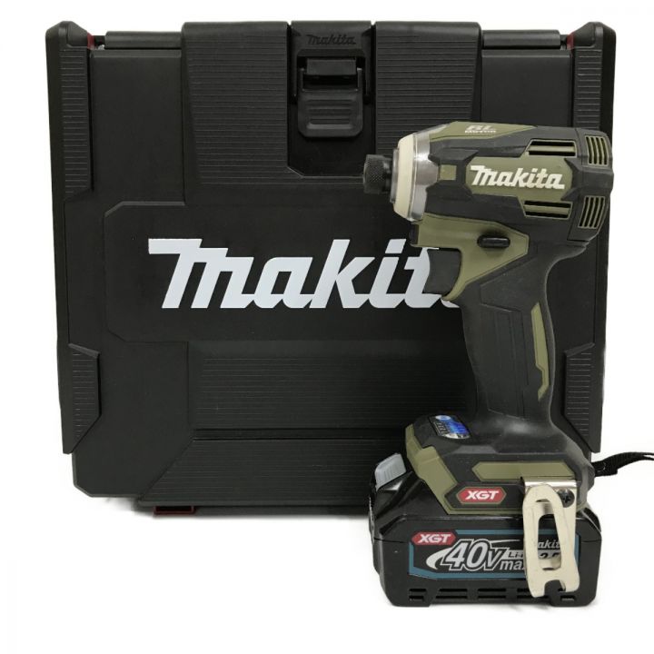 MAKITA マキタ 40Vmax 充電式インパクトドライバ TD001GRDXO オリーブ｜中古｜なんでもリサイクルビッグバン