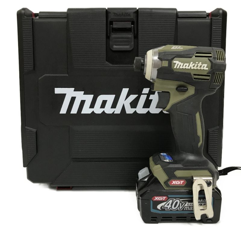 中古】 MAKITA マキタ 40Vmax 充電式インパクトドライバ TD001GRDXO ...