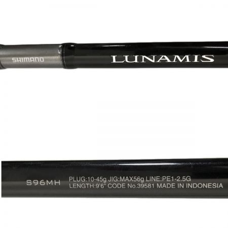  SHIMANO シマノ ルアーロッド LUNAMIS S96MH