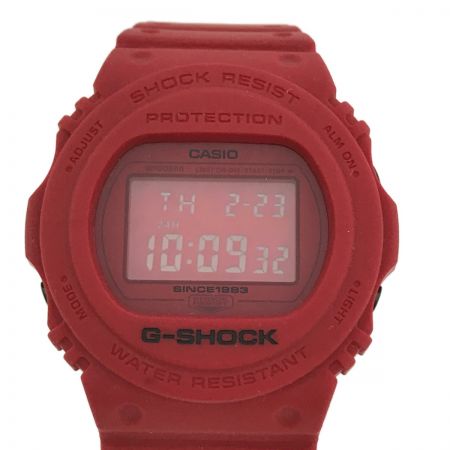  CASIO カシオ G-SHOCK 35周年記念モデル RED OUT  DW-5735C