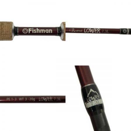  Fishman フィッシュマン ルアーロッド Beams LOWER 7.3L