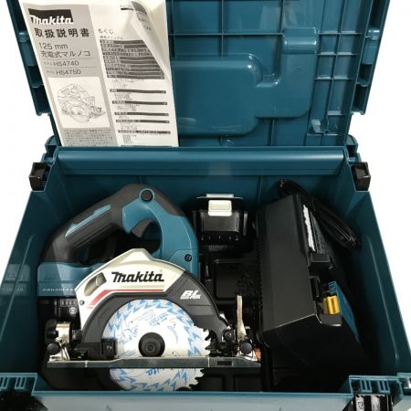  MAKITA マキタ 125mm 充電式マルノコ 18V HS474D