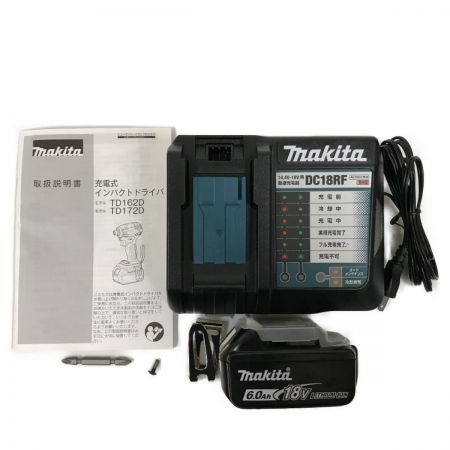  MAKITA マキタ 充電式インパクトドライバ 18V TD172DGX