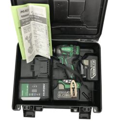 ## HiKOKI ハイコーキ コードレスインパクトドライバー 18V-6.0Ah WH18DDL2 アグレッシブグリーン Bランク