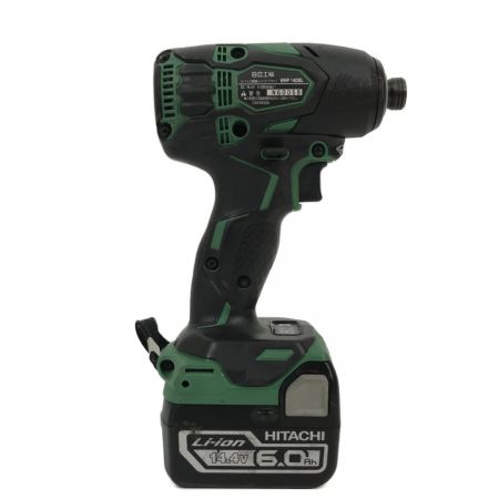  HITACHI 日立 14.4V コードレス静音インパクトドライバ WHP14DBL 2LYPK(L) アグレッシブグリーン