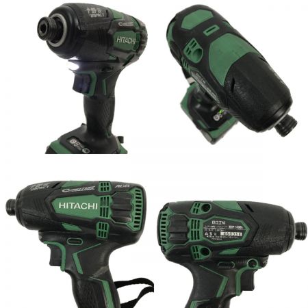  HITACHI 日立 14.4V コードレス静音インパクトドライバ WHP14DBL 2LYPK(L) アグレッシブグリーン