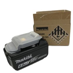 ## MAKITA マキタ リチウムイオンバッテリ 18V 6.0Ah BL1860B (12) Sランク