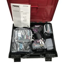## MAKITA マキタ 40Vmax 充電式インパクトドライバ TD002GRDXAP パープル Sランク