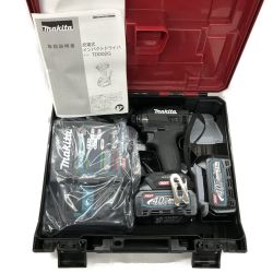 ## MAKITA マキタ 40Vmax 充電式インパクトドライバ TD002GRDXB ブラック Sランク