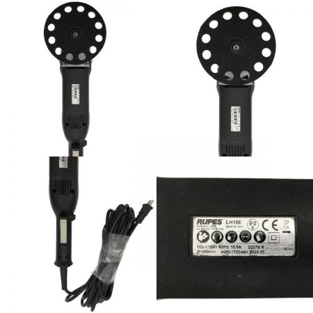  RUPES ビッグフット シングル回転ポリッシャー LH19E