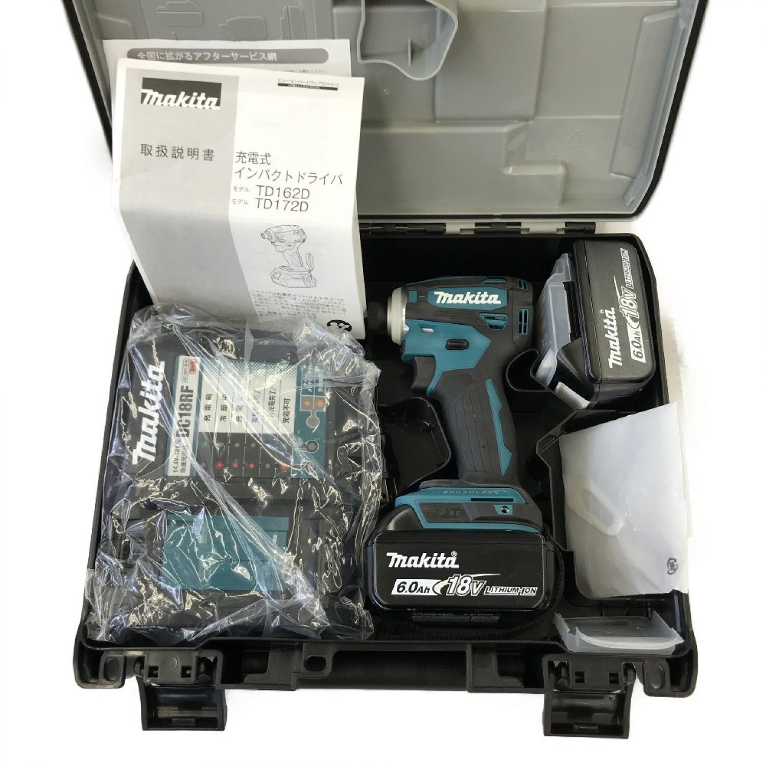 新品】マキタ インパクドライバー TD172DRGX ブルー - 工具/メンテナンス