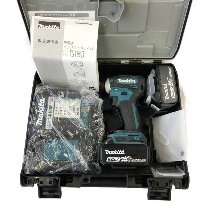 MAKITA マキタ 18v 充電式インパクトドライバ TD172DRGX ブルー｜中古｜なんでもリサイクルビッグバン