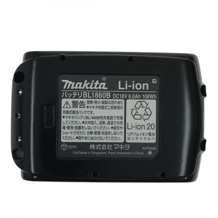  MAKITA マキタ 18v 6.0Ah リチウムイオンバッテリ BL1860B