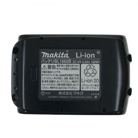  MAKITA マキタ 18v 6.0Ah リチウムイオンバッテリ BL1860B