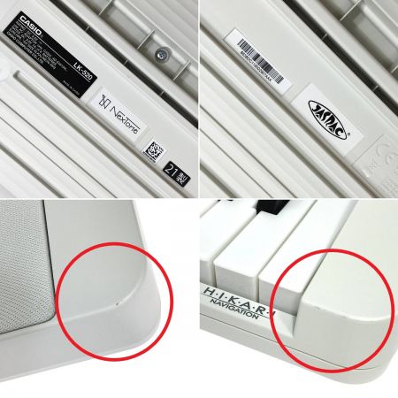  CASIO カシオ Casiotone 光ナビゲーションキーボード LK-520 61鍵盤