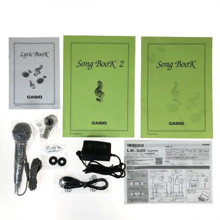  CASIO カシオ Casiotone 光ナビゲーションキーボード LK-520 61鍵盤