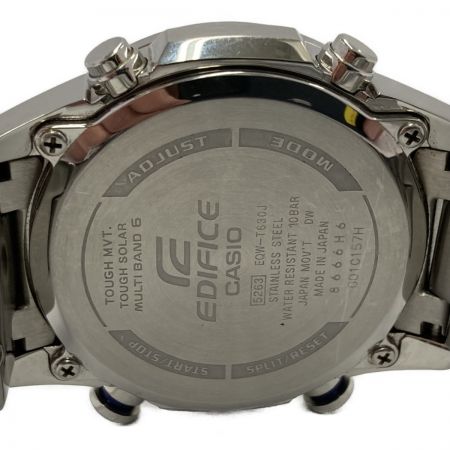  CASIO カシオ EDIFICE 電波ソーラー EQW-T630JD-2AJF