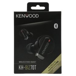 ## KENWOOD ケンウッド ワイヤレスイヤホン KH-BIZ70T-B ブラック Sランク