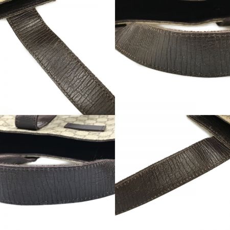  GUCCI グッチ GGスプリーム トートバッグ 141976 ベージュ×ブラウン