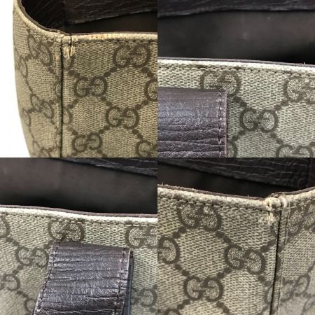  GUCCI グッチ GGスプリーム トートバッグ 141976 ベージュ×ブラウン