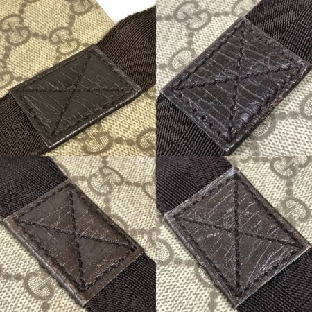  GUCCI グッチ GGスプリーム トートバッグ 141976 ベージュ×ブラウン