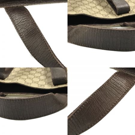  GUCCI グッチ GGスプリーム トートバッグ 141976 ベージュ×ブラウン