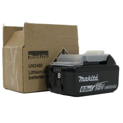 ## MAKITA マキタ 電動工具 バッテリー  18v/6.0Ah BL1860B (4) Sランク