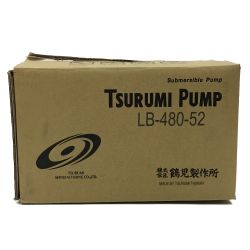 ## TSURUMI PUMP ツルミポンプ 一般工事排水用水中ハイスピンポンプ LB型 LB-480 50Hz 水中ポンプ Aランク