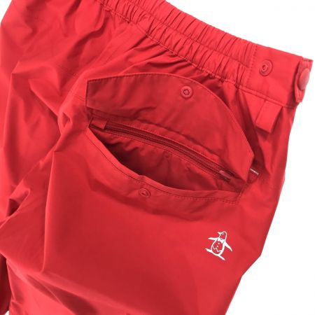  Munsingwear マンシングウェア レインパンツ レディース MGWLJG01 レッド Lサイズ ゴアテックス