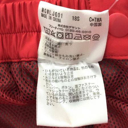  Munsingwear マンシングウェア レインパンツ レディース MGWLJG01 レッド Lサイズ ゴアテックス