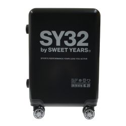 ## SY32 by SWEET YEARS キャリーバッグ ブラック×ホワイト Cランク