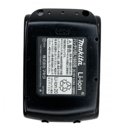  MAKITA マキタ 18v 6.0Ah リチウムイオンバッテリ BL1860B