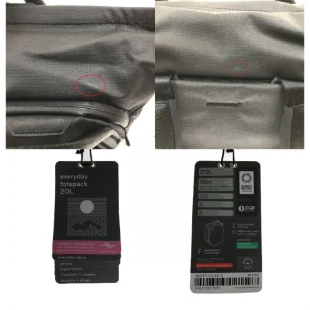  PeakDesign ピーク デザイン エブリデイトートバッグ 20L  BEDTP-20-BK-2