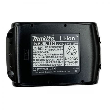  MAKITA マキタ 18v 6.0Ah リチウムイオンバッテリ BL1860B