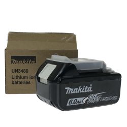 ## MAKITA マキタ 18v 6.0Ah リチウムイオンバッテリ BL1860B Sランク