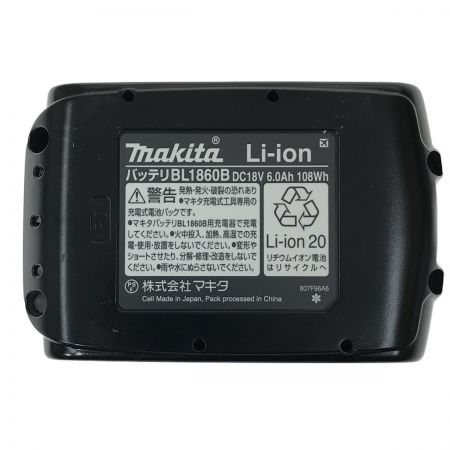  MAKITA マキタ 18v 6.0Ah リチウムイオンバッテリ BL1860B