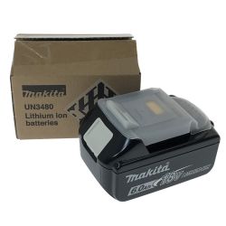 ## MAKITA マキタ 18v 6.0Ah リチウムイオンバッテリ BL1860B Sランク