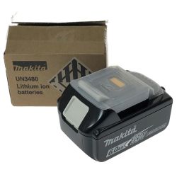 ## MAKITA マキタ 18v 6.0Ah リチウムイオンバッテリ BL1860B (1) Sランク