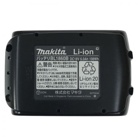 MAKITA マキタ 18v 6.0Ah リチウムイオンバッテリ BL1860B (1)