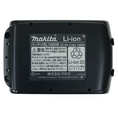  MAKITA マキタ 18v 6.0Ah リチウムイオンバッテリ BL1860B (4)