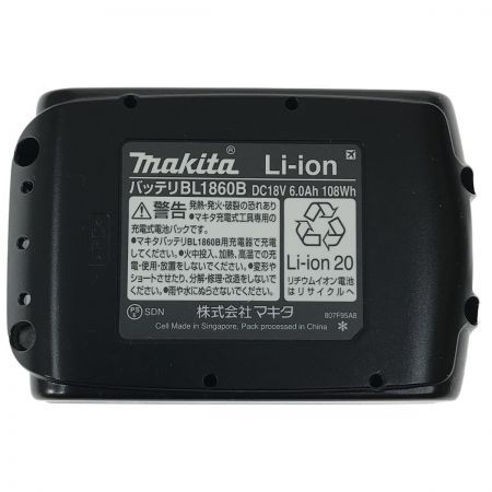  MAKITA マキタ 18v 6.0Ah リチウムイオンバッテリ BL1860B (5)