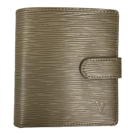  LOUIS VUITTON ルイヴィトン エピ ポルトビエコンパクト2つ折り財布 M6355B リラ