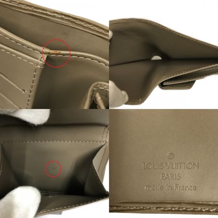  LOUIS VUITTON ルイヴィトン エピ ポルトビエコンパクト2つ折り財布 M6355B リラ