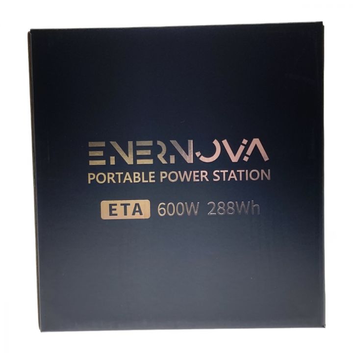 Enernova ポータブル電源 ソーラーパネルセット ETA+100W 288Wh/AC(定格600W サージ 1200W）｜中古｜なんでもリサイクルビッグバン